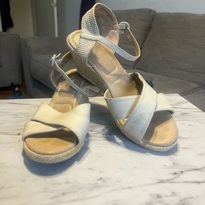 Catherine Malandrino wedge sandals Sz 10